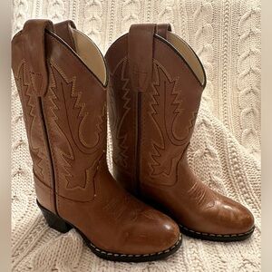 Old West Size 9 Cowboy Boots (1129)